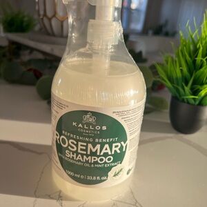 Kallos Rosemary Shampoo — Refreshing Green Scented Formula (1000 ml)